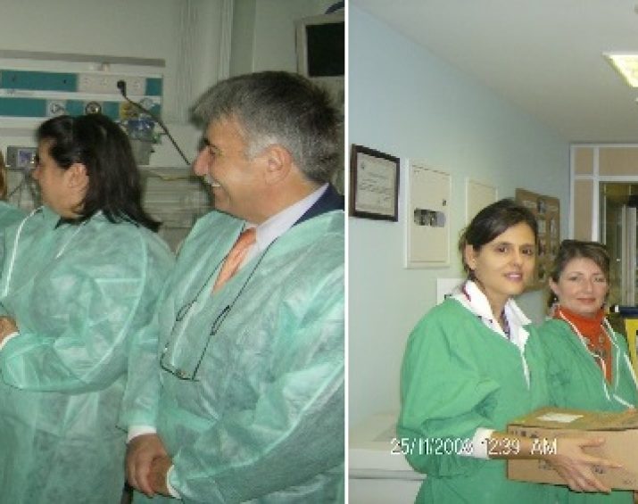 BEBEK CANLANDIRMA ÜNİTELERİ TEMİNİ PROJESİ :
    Yenidoğan bebeklerin ciğerlerine oksijen vermek için kullanılan 8 adet Neopuff Bebek  Canlandırma Ünitesi  değişik Kadın-Doğum ve Eğitim-Araştırma  Hastanelerine teslim edilmiştir.